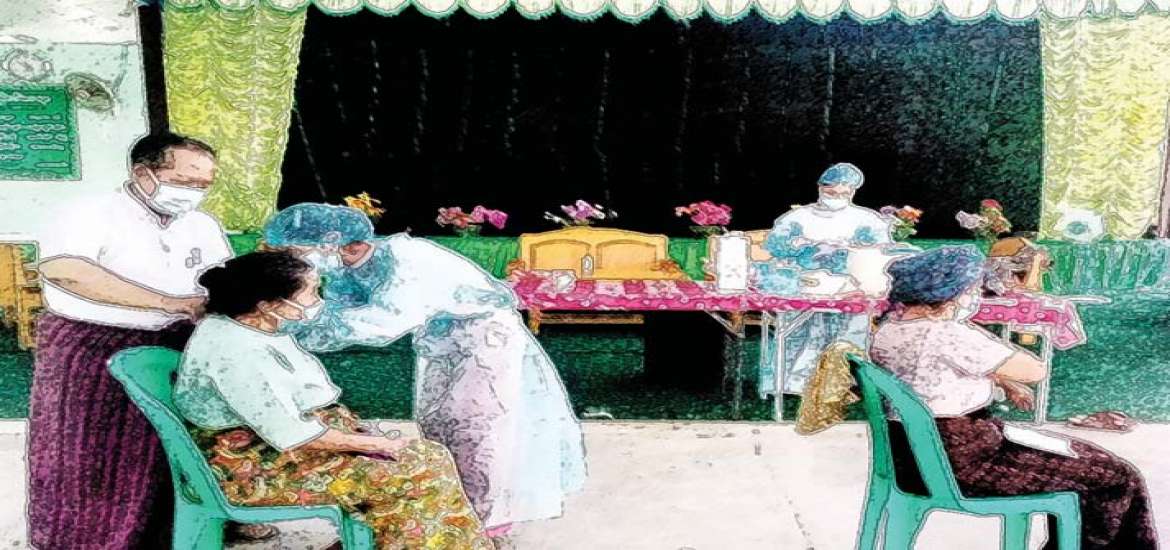 ကိုဗစ် - ၁၉ ကို အတူတကွ တွန်းလှန်ကာကွယ်ကြသူများ